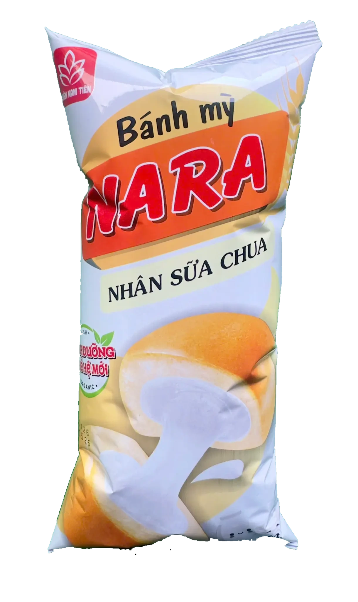 Bao bì thật bánh mỳ Nara nhân sữa chua, ảnh do doanh nghiệp cung cấp